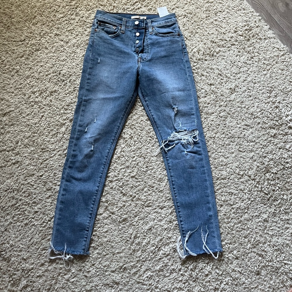levi jeans worn once